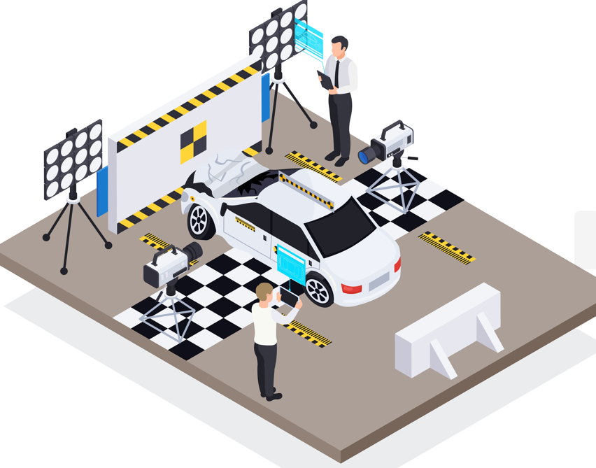 Les crash-tests des automobiles